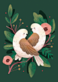 早，来自美国的Lindsay Dale-Scott小清新插画 #设计秀# ​​​​