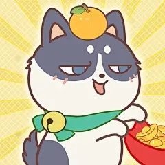 暴富情侣波波头像