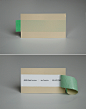 【http://huaban.com/sheji 摄影设计集】创意酷名片设计 还记得那种老式印刷方式么？在纸张上铺一个蜡制模板，一刷油墨，下面就印好字了。这是个印刷公司的名片~ #采集大赛#