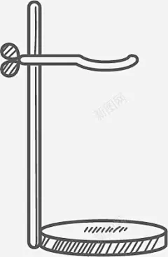 灰色的铁架台 平面电商 创意素材