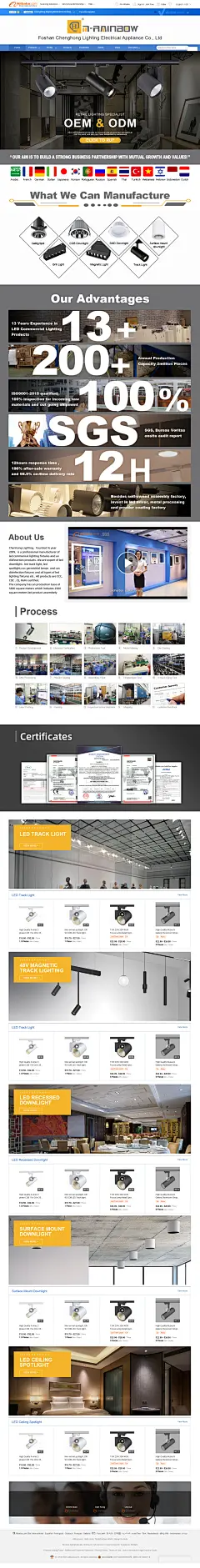 1688国际站首页，店铺装修，PC端首页 ,外贸首页设计 (9)-花瓣网