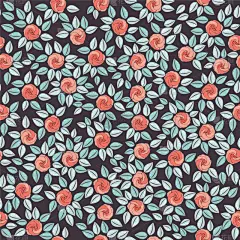 华丽的,玫瑰,高雅,四方连续纹样,轮廓,自然,清新,紫色,母亲,爱