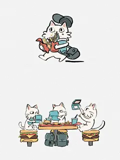 插画鉴赏NO.89｜清爽少年的爱猫日常 - 小红书