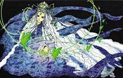 四姑娘惊艳处女作《幻城》第一版插图欣赏！自带避雷针！_娱乐八卦_天涯论坛