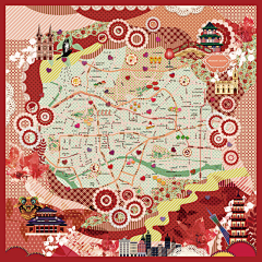 2018hui采集到丝巾
