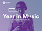 Spotify Year in Music 2015 : Prints for Spotify´s Year in Music campaign for Mexico.