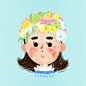 【女插画师KOMANYEE插画】—— 小头像