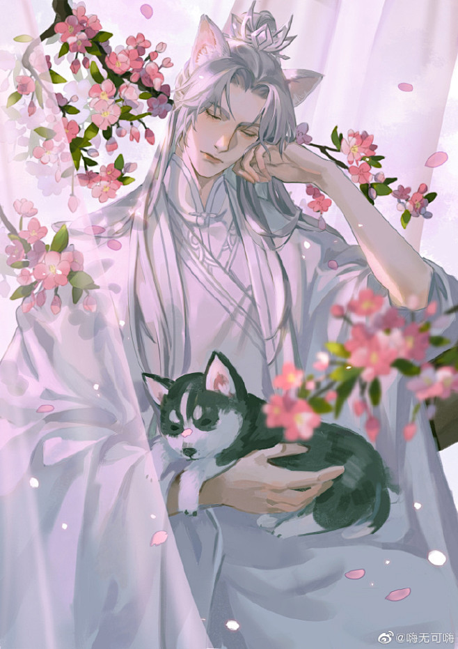 #二哈和他的白猫师尊# 真.二哈和它的白...