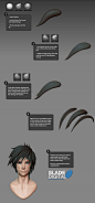 Male Head Hair Tutorial by SladeDigital.deviantart.com on @DeviantArt: 