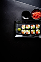 Sushi : Editorial sushi photography for Četras Sezonas magazine.