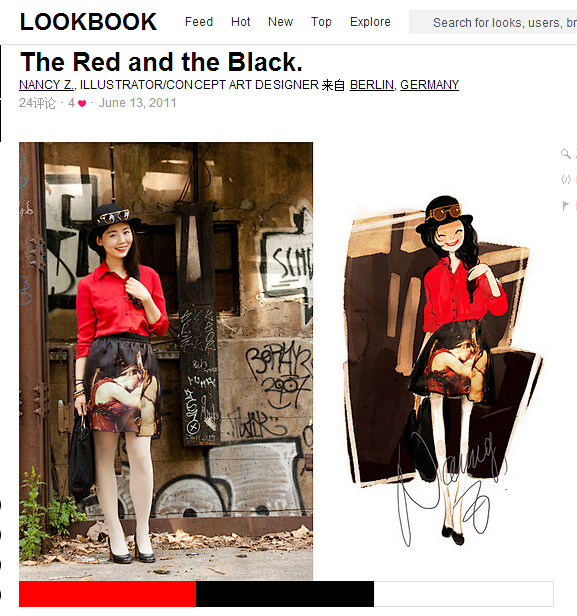 D&G Skirt, H&M Hat, ...