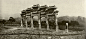北京明十三陵大牌樓, 1920-中國面孔 1860-1912