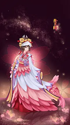 「【重置爪机壁纸版】觉醒樱花妖+未觉醒版」/「苗疆月月影」の漫画 [pixiv]