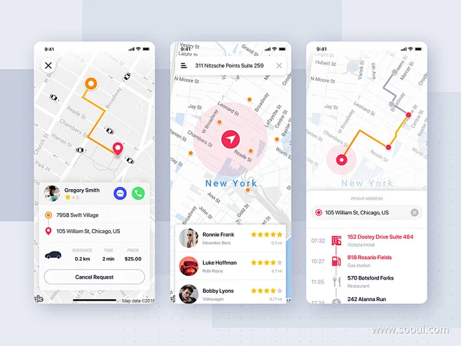 地图UI设计作品APP设计app界面首页素材资源模板下载-花瓣网