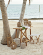   Indoor Outdoor, Outdoor Decor, Outdoor Lighting, Outdoor Spaces, Beach Picnic, Backyard Beach, Heaven Sent, Beach Chairs, Recycled Glass