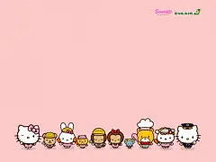 长荣航空Hello Kitty 彩绘机桌面壁纸