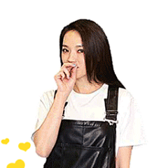 舒淇表情包爱你 #搞笑# #舒淇# #表情包#