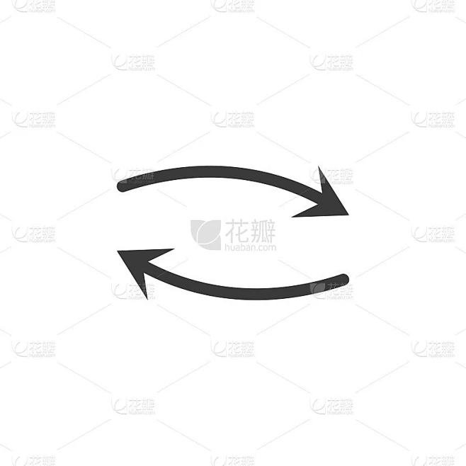Repeat icons set. set off refresh filled icons suc素材-花瓣网