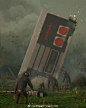 科乐美代码 KONAMI CODE | beeple  #灵感的诞生# ​#3D# #设计# #科学插画# ​​​​