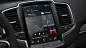 Sensus XC90 Volvo dashboard : Personnal project 2016. Redesign of the new Sensus touch display (mulititouch) used on the new Volvo XC90.