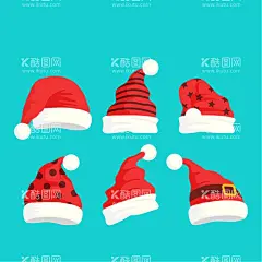  圣诞帽子   - 源文件下载【酷图网】圣诞帽子,圣诞帽,圣诞老人帽子,头饰,圣诞节装饰,圣诞节,西方传统节日,