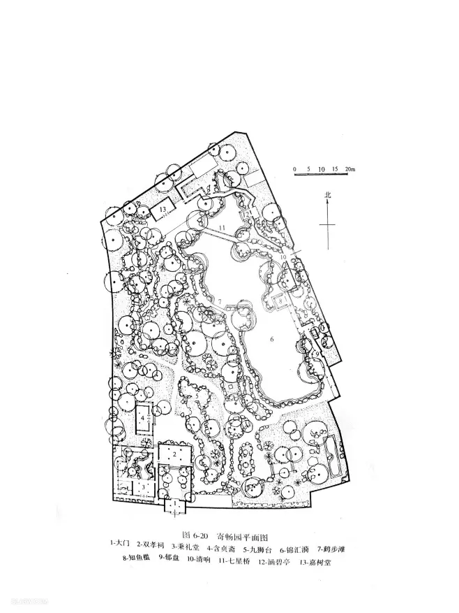 20张【苏州园林】罕见平面图_景观设计作品_秋凌景观网景观设计师培训—秋凌景观网 -