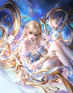 坠入星河的精灵 每一张都绝美| 第五听莲 - 小红书