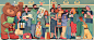 ILLUSTRATION  editorial magazine Editorial Illustration Character design  artwork Drawing  cartoon sketch painting