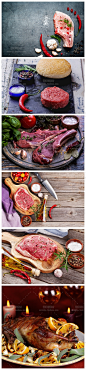 [gq74]25张肉类美食烤鸭烤肉西餐装盘网站PS设计高清图片素材-淘宝网