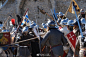 #甲胄# #冷兵器# 
一组重演照片，来自瑞典古战重演活动《维斯比之战2016》（Battle Of Wisby 2016）。维斯比之战是发生在公元1361年，交战双方是丹麦国王瓦尔德马四世（Valdemar IV）率领的丹麦军队和维斯比贵族和自耕农组成的当地军队，战斗以丹麦人的获胜而告终。 ​​​​