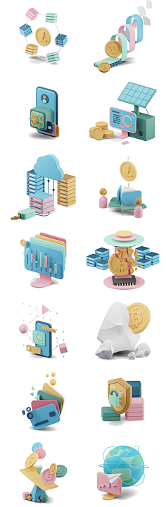 2.5d icon-花瓣网|陪你做生活的设计师 | 组 13