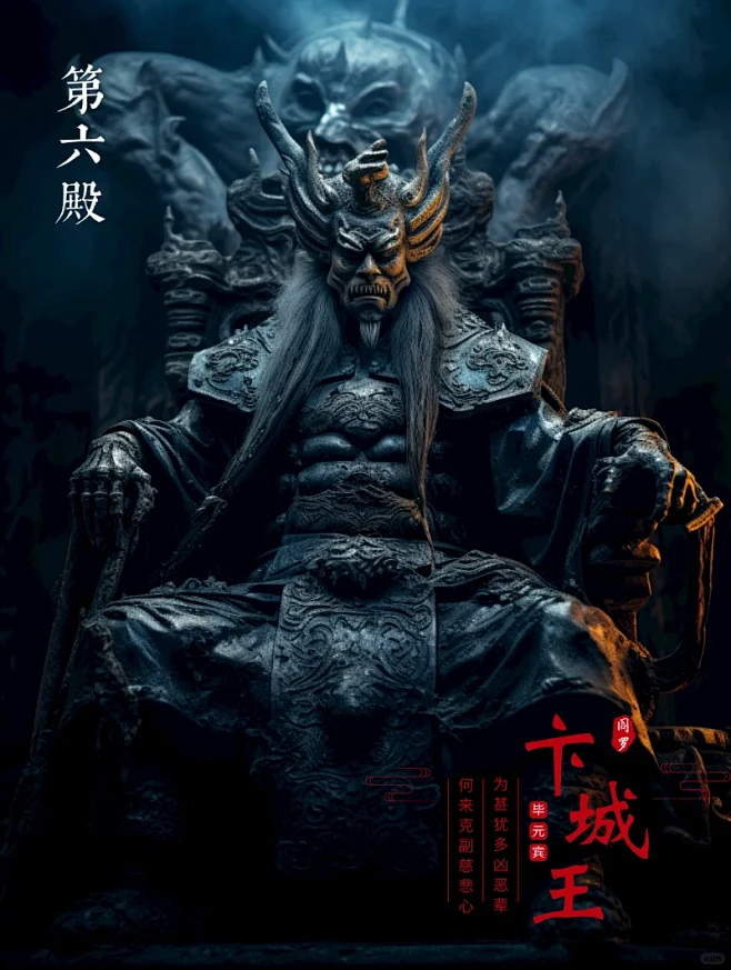 AI绘画·十殿阎罗 最详解 （下）-花瓣网