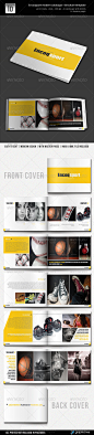Encoqsport Modern Catalogue / Brochure Template - GraphicRiver Item for Sale