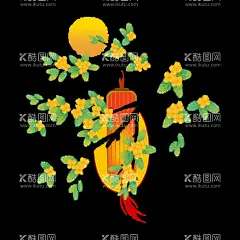 桂花    - 源文件下载【酷图网】桂花,中国风,国潮桂花,中秋桂花,手绘,花卉,小清新,古风花卉,水彩桂花,桂花插画,桂花线稿,桂花蜜,水墨花卉,水彩扇面画,水彩花卉,花卉装饰画,金桂