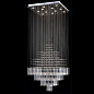 BYB® Modern Chandelier Rain Drop Lighting Square Crystal Ball Fixture Pendant Ceiling Lamp, D80*H180, 12 Lights, Free Shipping, X268-12
