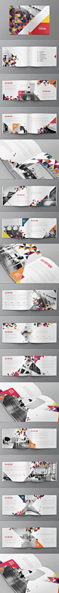 彩色图案的小册子设计 设计圈 展示 设计时代网-Powered by thinkdo3 #排版#