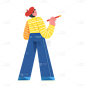 高质量人物插画-画家