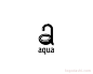 aqua国外Logo设计