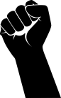 拳头PNG免抠素材PK模板 加油
