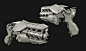 Weapons Art test, Sam Juarez : Weapons Art test work done in Maya and DDo <br/>Textures maps 2048<br/>Poly count  7k