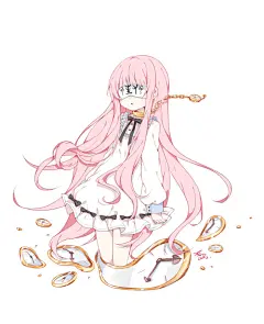 『沫沫』动漫原创 插画手绘 二次元 少女 唯美 萌 