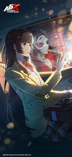 高清壁纸-P5X-《女神异闻录：夜幕魅影》手游官网