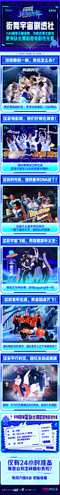 这就是街舞5 综艺长图 看点长图 排版参考 潮流