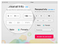 Dribbble - Personal Info by Kerem Suer