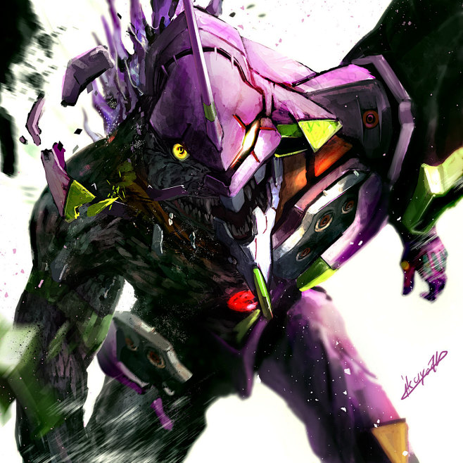 エヴァンゲリオン初号机g覚醒形态