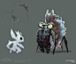 Enemies - insects, Mikhail Rakhmatullin : Some insectoid enemies I did for Ori and the Will of the Wisps