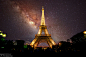 The Eiffel Tower in it's Glory at Night