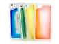RONE iPhone5/5s 液态手机壳情侣糖果色创意夜光流沙苹果保护套