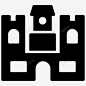博迪安城堡英国城堡中世纪防御工事 icon 图标 标识 标志 UI图标 设计图片 免费下载 页面网页 平面电商 创意素材