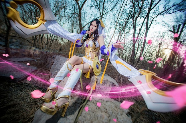 王者荣耀 貂蝉异域舞娘 cosplay ...